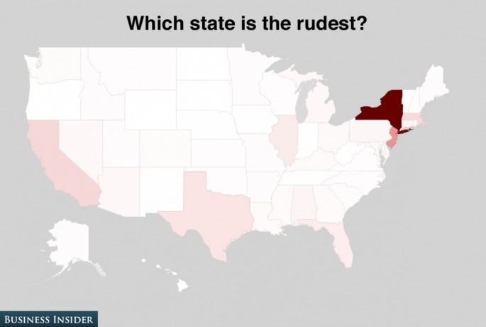 amandafiske:  Maps showing how Americans feel about different states (x) 