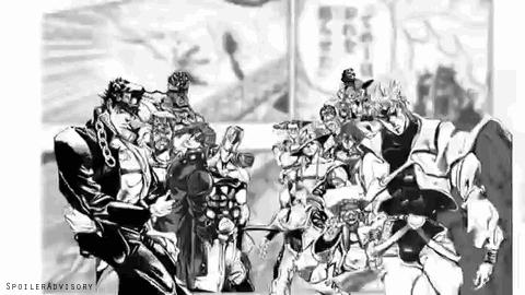 spoileradvisory:  【合作】ジョジョの奇妙な旅絵巻 