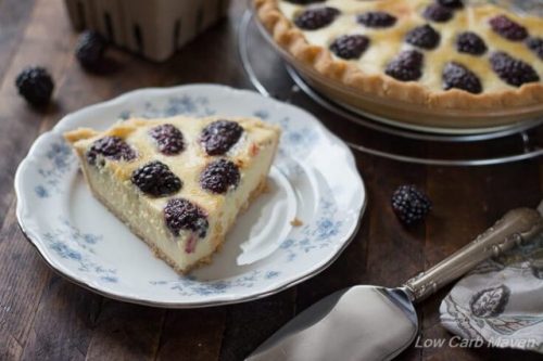 foodffs: Blackberry Custard Pie - Easy Buttermilk Pie Recipe (Sugar-free, Low Carb)Really nice recip