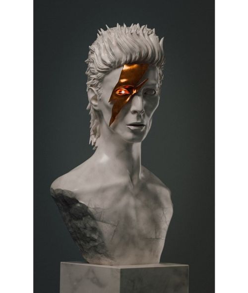 Ziggy Stardust © Oliver Ler Marinkoski 2021 This is the month of birth and death of David Bowie, he 