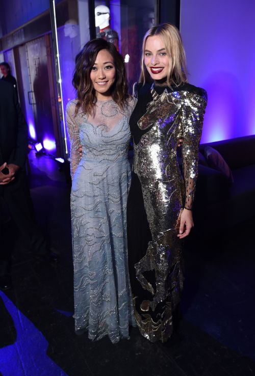 celebritiesofcolor:Karen Fukuhara and Margot Robbie attend the ‘Suicide Squad’ World Premiere Afte