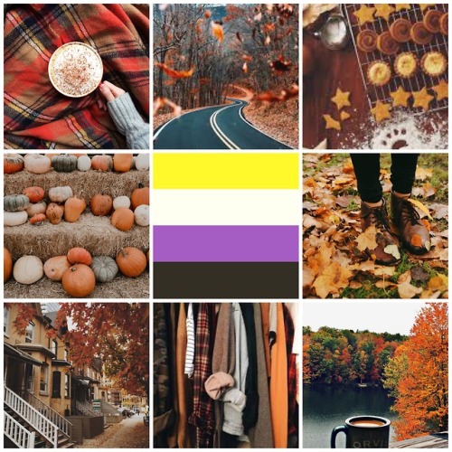 fall nonbinary aesthetic