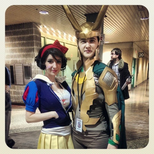 I met Riddle at C4 the last weekend, I had to gush to her about her Lady Loki costume because it&rsq