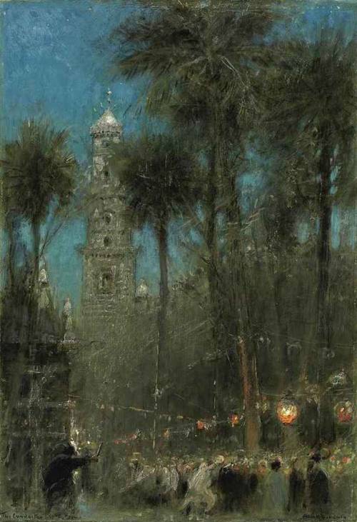 quietcorner:Albert Goodwin (1845 - 1932): The Conductor of the Dance