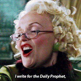 pottersource:“Me, myself and I want to know. Not to mention, my rabid readers.”