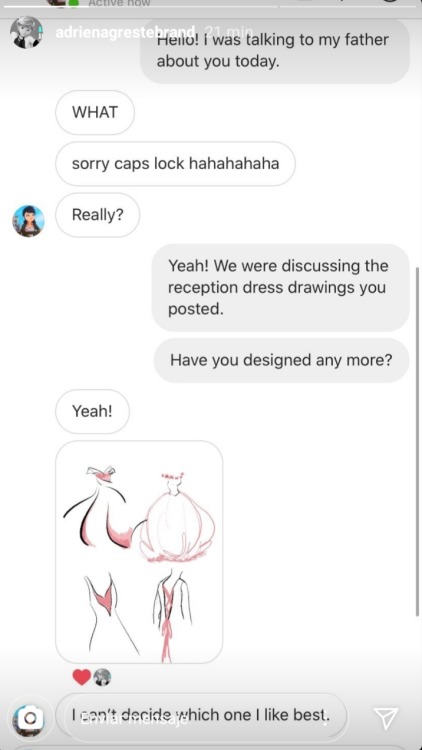  Marinette & Adrien chatting on Instagram ❣ I LOVE IT