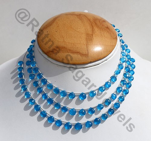 Apatite Gemstone BeadsApatite Gemstone Beads are natural dark blue beads. Apart from blue color this gemstone is also available in yellow, green, violet, purple, pink and brown colors. Apatite beads is a versatile gemstone which apart from being used...