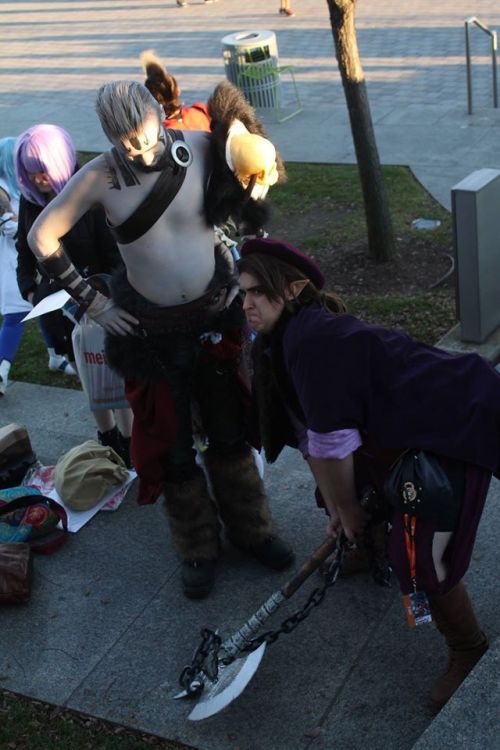 phillip-the-newcomer: My Grog Stronjaw cosplay from Youmacon this past weekendScanlan - @gonetotheou