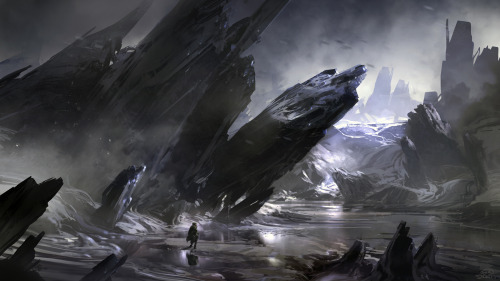 sparth:Halo 5 Guardians concept arts.there’s always more… :)