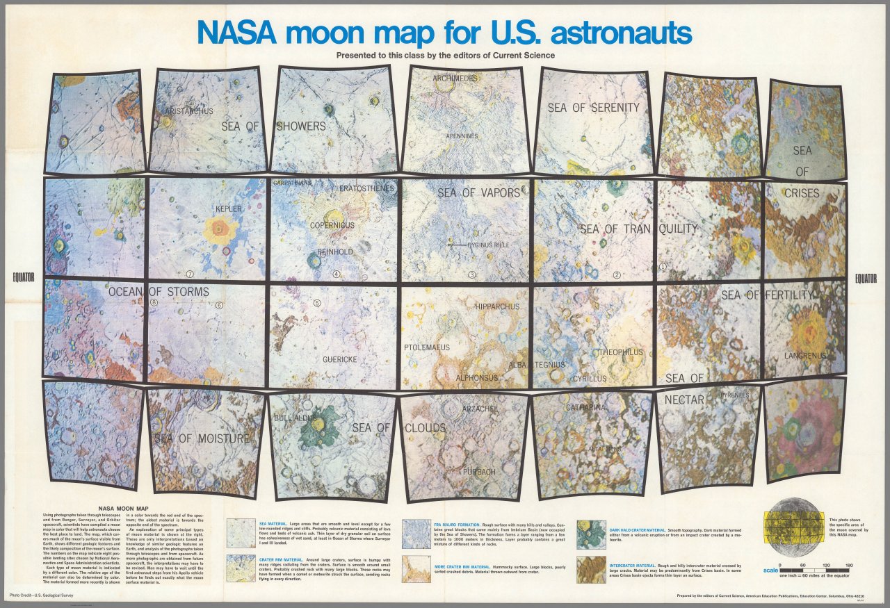 spaceexp:
“NASA Moon map for US astronauts, 1967.
”