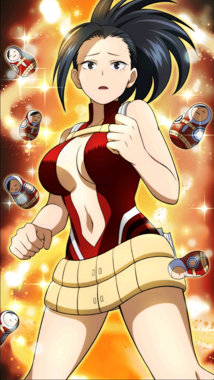 toshinorange:New 5☆ -6☆ Yaoyorozu Momo from SMASH TAP do it for her &lt;3