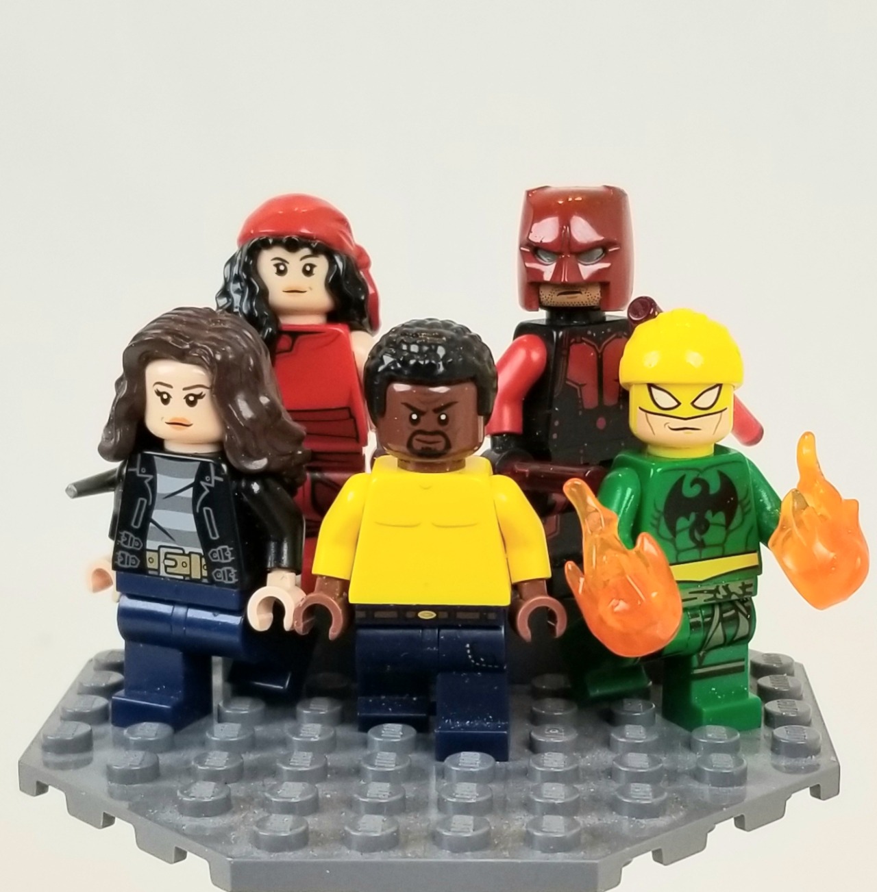 Lego JEWEL Custom Printed Minifig Marvel Superhero Jessica Jones Defenders Alias 