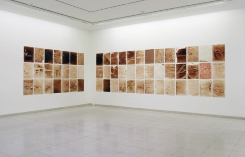 Teresa Marolles (born in Culiacán, Mexico, in 1963)  is presenting works which reflect the frighteni