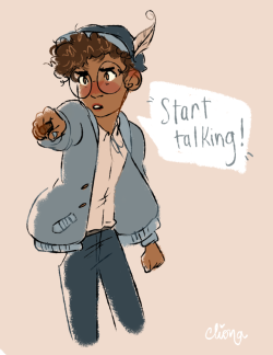 clionadraws:  a good good magic boy!!! ((i love ango so much my guys)) 