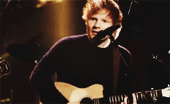  Taylor Swift and Ed Sheeran performing Everything Has Changed on Britian’s Got