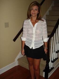 milf-world:  I LOVE sheer blouses! 