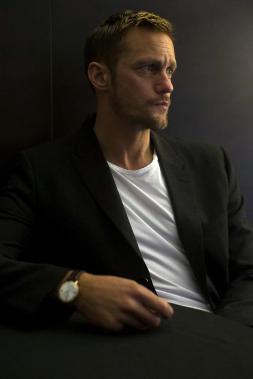 alexanderskarsgarded: Alexander Skarsgard photographed at TIFF for The Hummingbird Project (+)