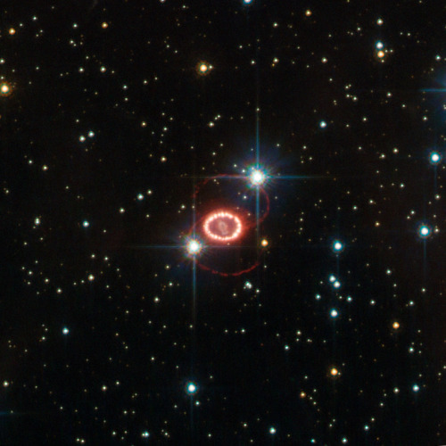 (NASA)  The Mysterious Rings Of Supernova 1987A Image Credit: ESA/Hubble, NASA