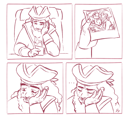 SO When Rockhopper Leaves The Island He Must Miss His Husband I Imagine;;