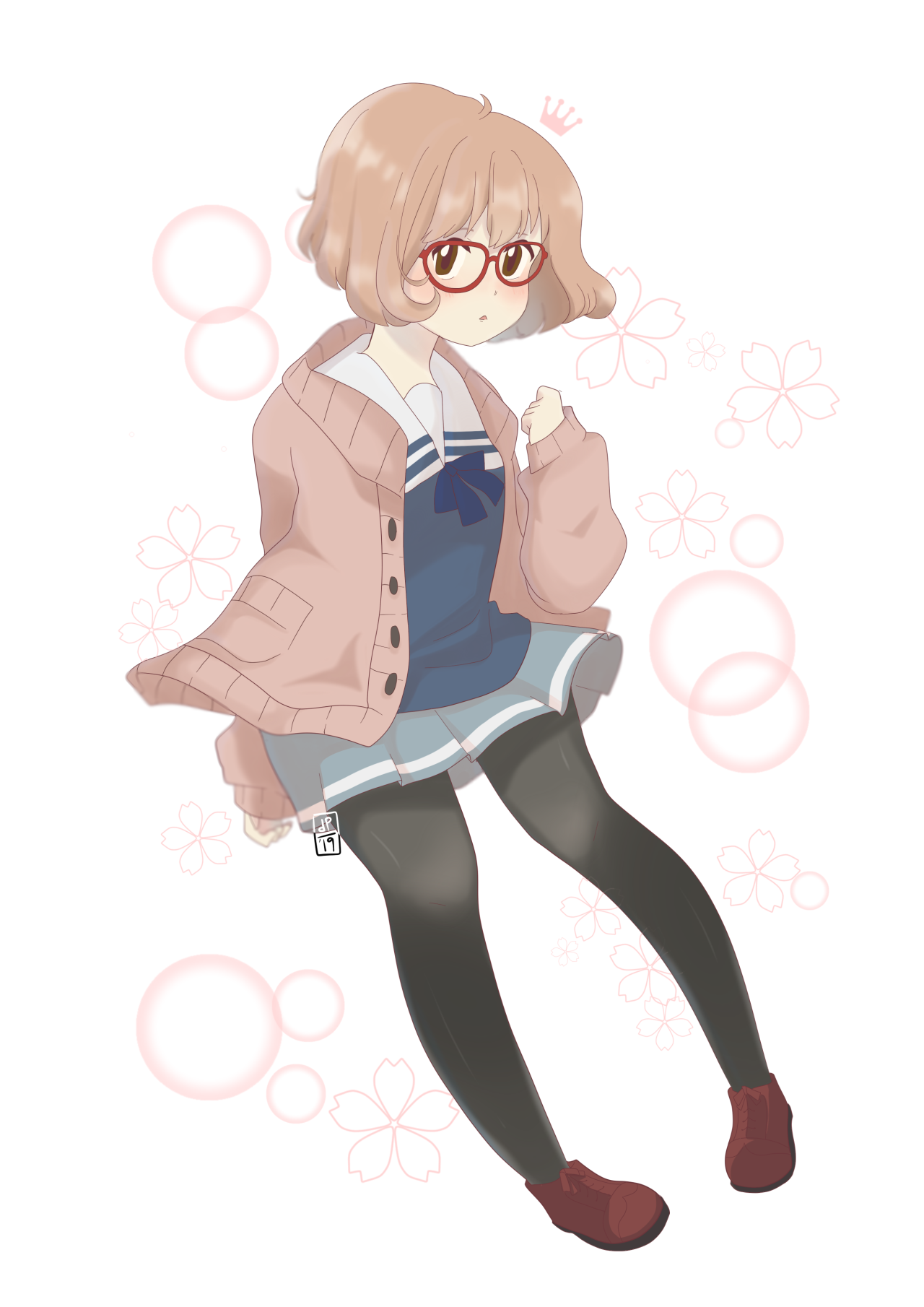 Kuriyama Mirai (Kyoukai no Kanata) : r/anime