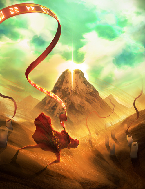 geeksngamers:  Journey: Through the Sandstorm - by Yuqoi 