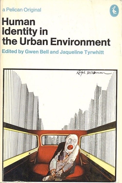 Cover Art By Ralph Steadman For The 1972 Edition Of HUMAN IDENTITY IN THE URBAN ENVIRONMENT.
