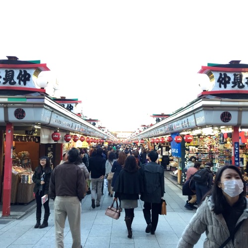 japan-perspective:一点透視 ＠浅草雷門One point perspective @ Asakusakaminarimon, Tokyo, Japan