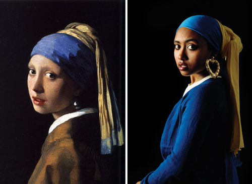 heavenrants:11 Classic Works of Art Re-Imagined With People Of Color