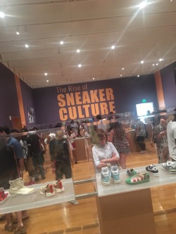 rexsmith731:  Attended the “Rise of Sneaker Culture” at the High Museum today…definitely enjoyed myself! 