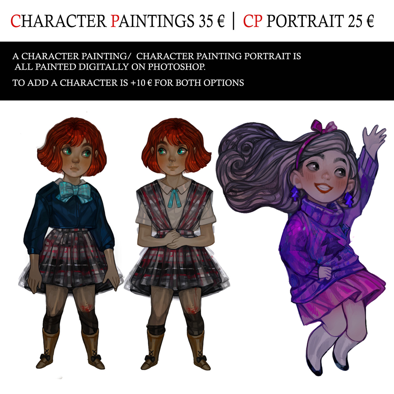 im-bravo:  Hi,guys! I hope everyone is well! Commissions are open! If you would like