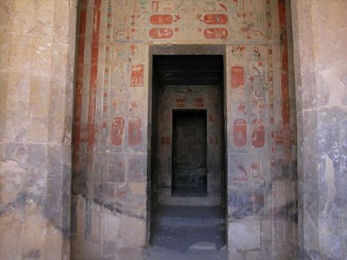 Chapel of Hathor inside the Mortuary Temple of Hatshepsut, Deir el-Bahari