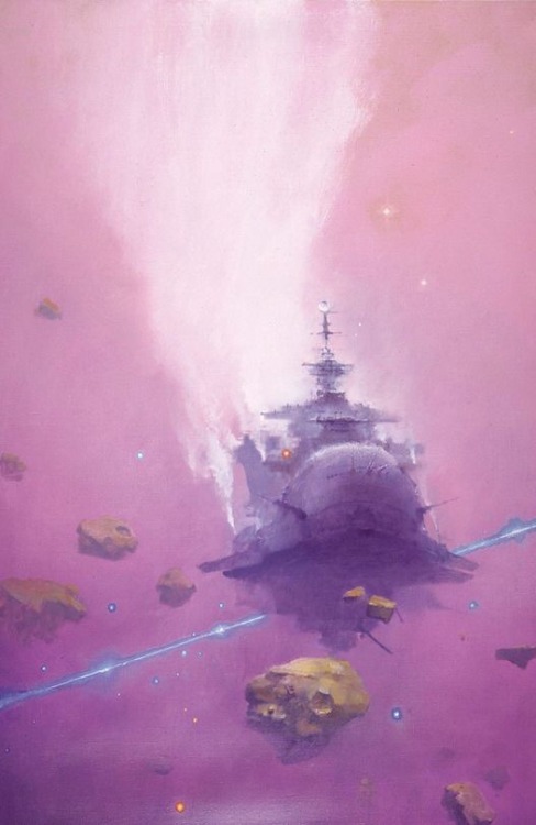 sciencefictionworld - Art by John Harris.