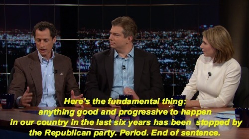 justplainsomething:hermionegranger:hermionegranger:Real Time with Bill Maher: 6.6.14 — Anthony Weine