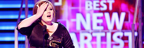 feyminism-blog:  Adele and her Grammys through the years 