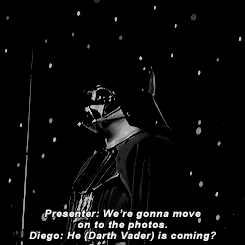 emilieblunt:#he is literally terrified of darth vader #please protect this child