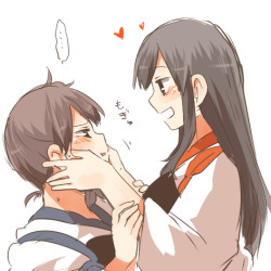 えび赤加賀 by Rebecca [Pixiv] 1/10 via Illustail 2/10 via