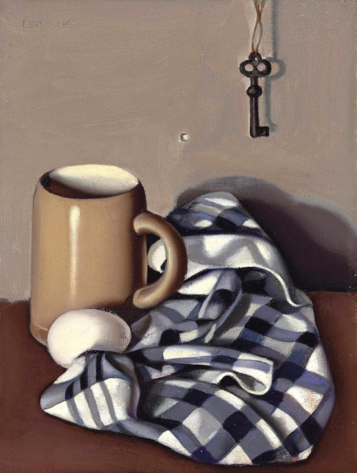 thunderstruck9:Tamara de Lempicka (Polish, 1898-1980), La clé et l’oeuf [Key and egg], 