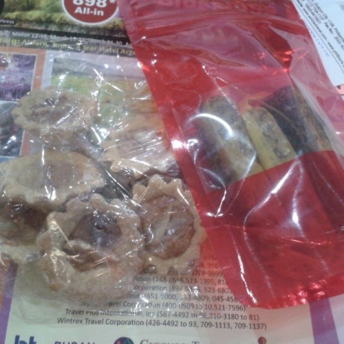 Pili tarts and idk what hahaha from pax :)