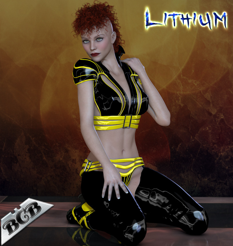 New by BoxcutterBeauty! A sci-fi outfit consisting of a Top, Briefs, Leggings and