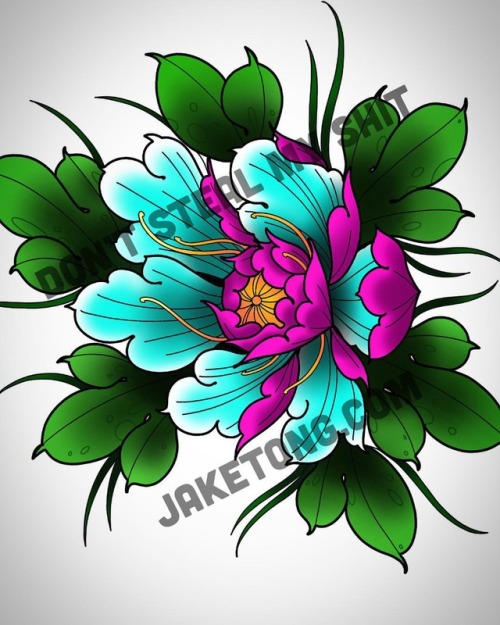 You don’t know it yet, but you want this #peony #tattooed on you. Shoot me an email if you wan