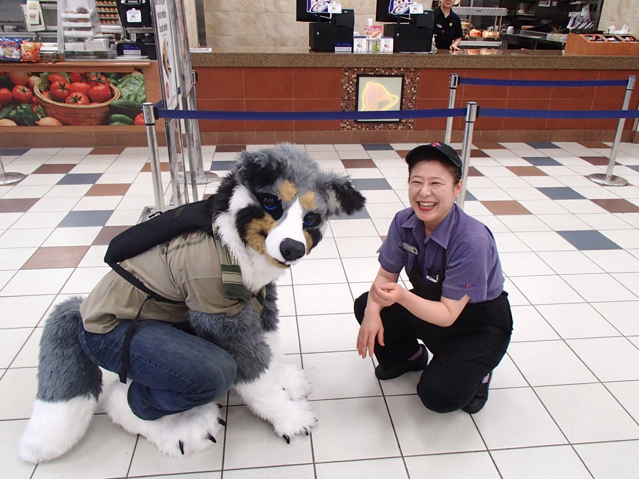 fursuitswag:  Aww jus lookit dat face. Fursuiter Fursuit Maker