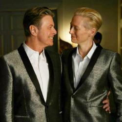 sorryigotthegiggles:  David Bowie and Tilda