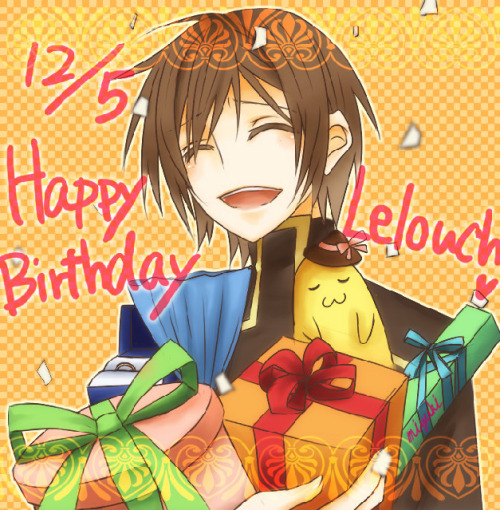 iwasorderedto: Happy Birthday Lelouch!