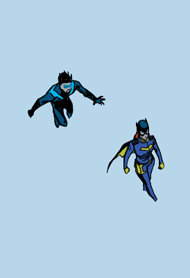 I think you keep trying to swing out too far so you don’t have to swing back   ↳ Nightwing Rebirth #