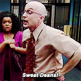 bethanyactually:   community meme: six running gags [1/6]  → Dean Pelton’s