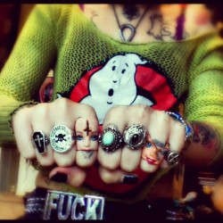 thedevilsdivination:  My rings are tuff.