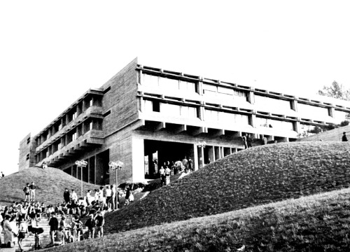 elarafritzenwalden: Schulhaus Stettbach, secondary schoolHirzenbach - Zürich, Switzerland; 1964