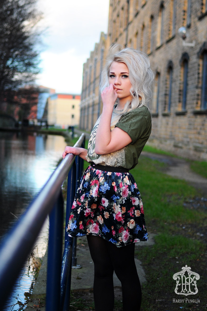 hardypungliadesign:  Floral velvet… All Clothing and Photography by HPD. Store,