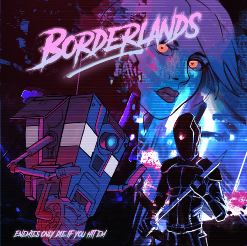 Borderlands as a Perturbator album cover?… Yeah, why not!