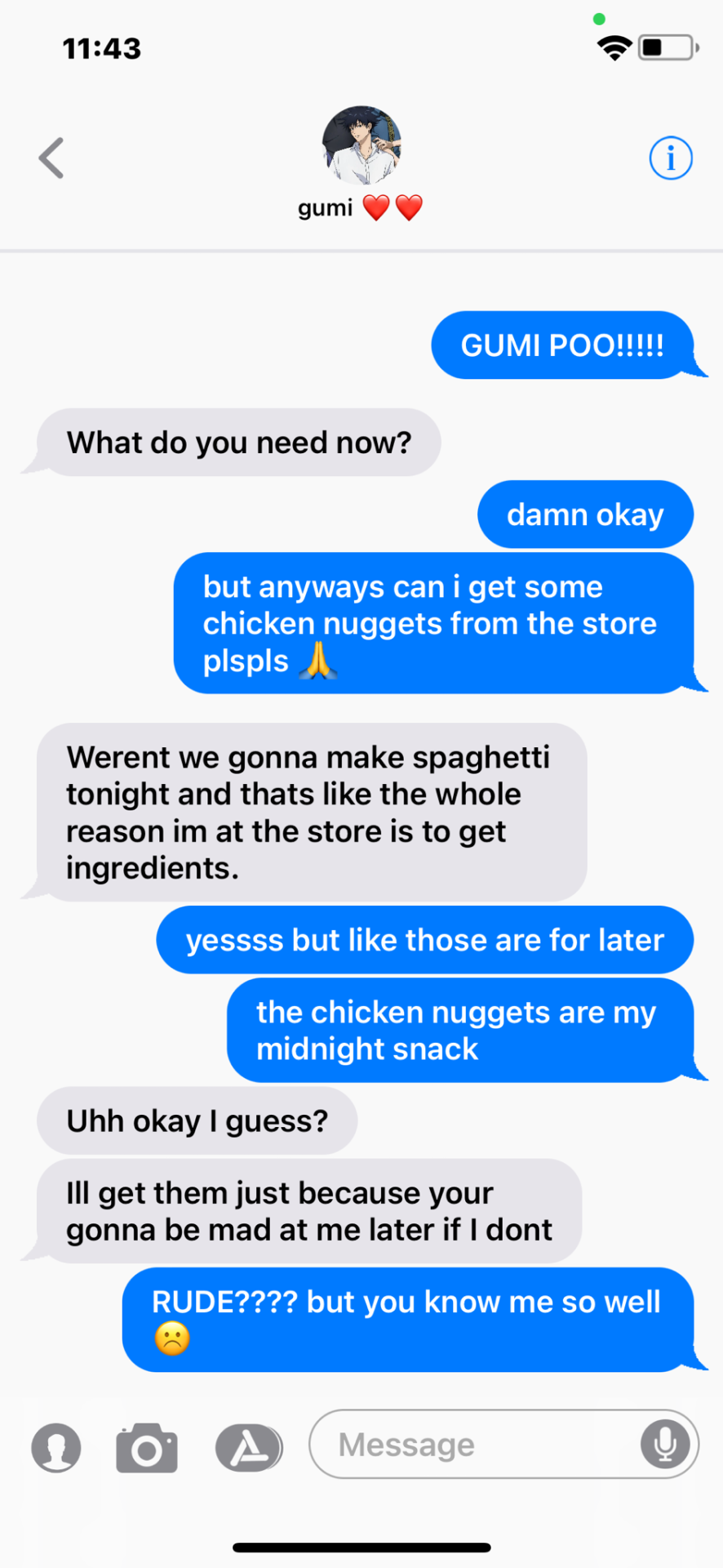 Asking Jjk Men To Buy You Something At The Supermarket